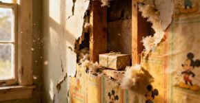 Um homem encontra um presente de Natal de 1978 na parede da casa de seus pais: “Tinha meu nome escrito nele.”