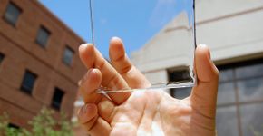 Celula fotovoltáica transparente transforma janela em painel solar