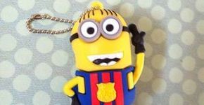 Minions, Hello Kitty e Coca Cola são temas de capinhas para pen drive