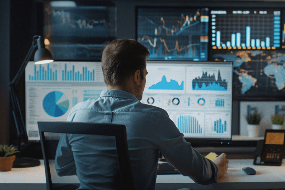 Trabalhar com uma projeção-base, outra mais conservadora e uma terceira de expansão permite responder a perguntas antes do problema chegar ao caixa (Imagem: Art Genie | Shutterstock)