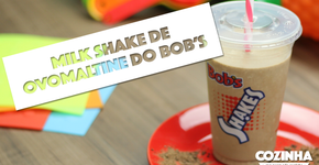 Descobrimos a receita: Milk Shake de Ovomaltine