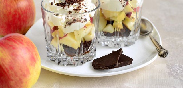 Aprenda a fazer maçã trifle fácil e surpreendentemente deliciosa