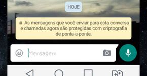 Atualização do WhatsApp protege mensagens com criptografia