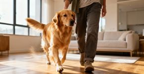 Por que seu cachorro te segue pela casa? Explicação surpreendente