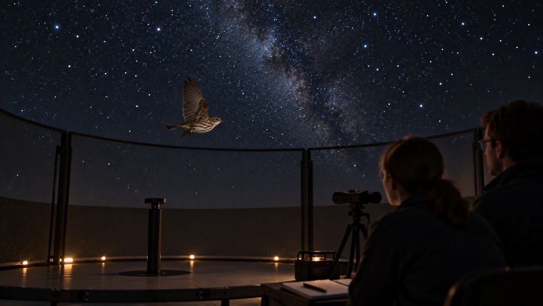 Estrelas e campo magnético ajudam algumas aves a encontrar direção.