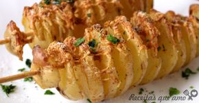 Aprenda a fazer batata espiral no palito