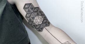 Conheça as incríveis tatuagens abstratas de Chaim Machlev