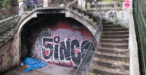 Escadaria histórica do centro de POA é revitalizada