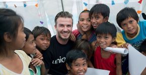 David Beckham tem nome associado a trabalho escravo e infantil