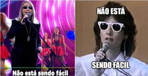 ‘Não está sendo fácil’: Kátia participa do Faustão e quebra web