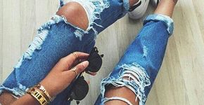 Saiba como rasgar e desfiar seu jeans em casa sem gastar nada