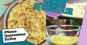TIRINHA DE COUVE-FLOR | Lanche fácil e prático para a quarentena