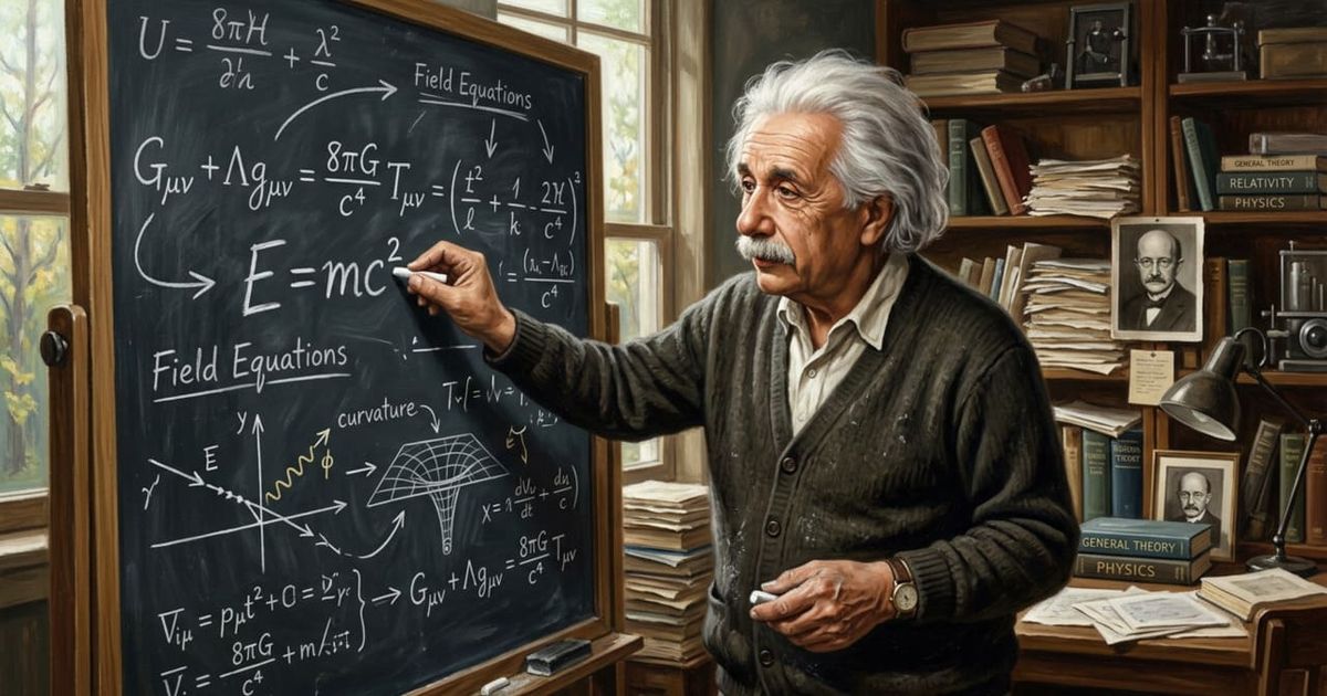 Albert Einstein, o gênio da física moderna: 