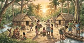A tribo amazônica Amondawa não utiliza semanas, meses ou anos para descrever o tempo. Sua língua o relaciona a eventos e estágios da vida.