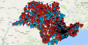 Mapa colaborativo em SP localiza as escolas mais perto de você