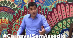 Evaristo Costa ARRASA e compartilha campanha #CarnavalSemAssédio
