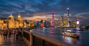 A cidade chinesa que mistura prédios históricos, jardins antigos e arranha-céus modernos