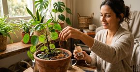 O ingrediente da cozinha que eleva suas plantas: apenas uma colher é suficiente