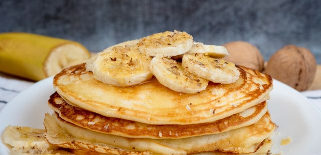 Panqueca de banana sem farinha