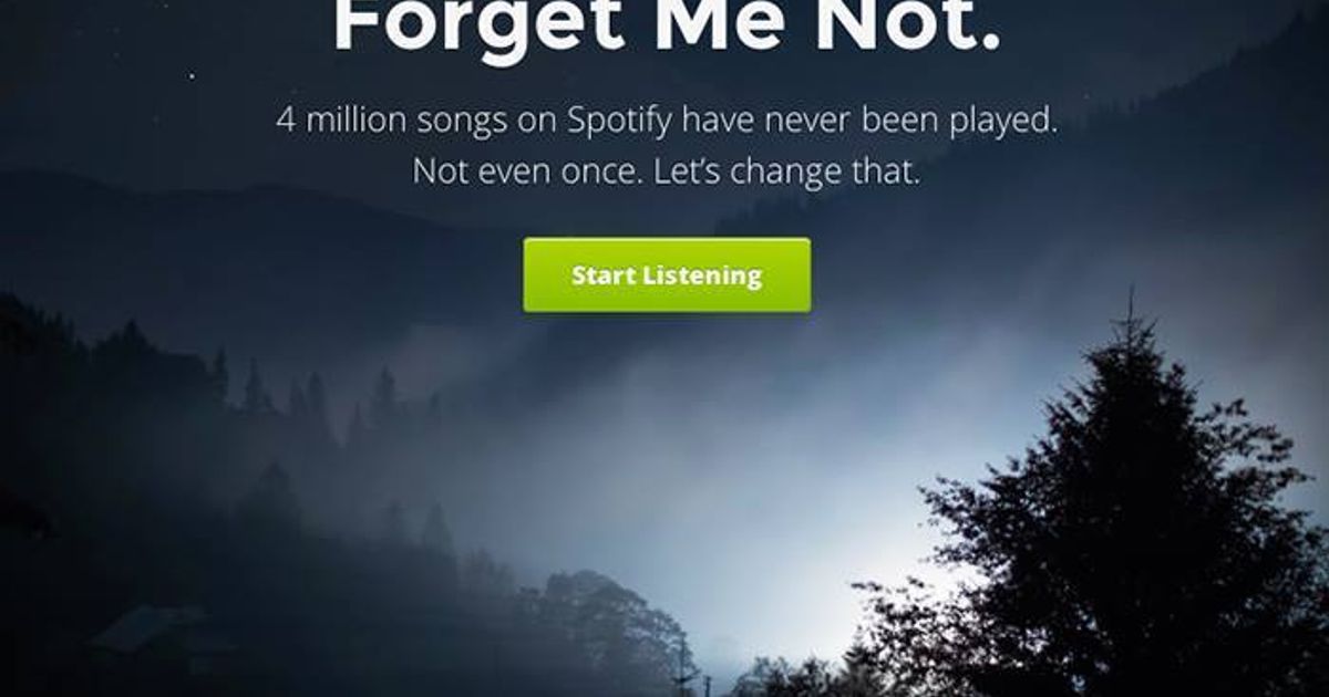 Conheça o Forgotify, plataforma que mostra as músicas que ninguém ouviu ...