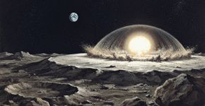 Os Estados Unidos chegaram a estudar a explosão de uma bomba nuclear na Lua para que o clarão pudesse ser visto da Terra