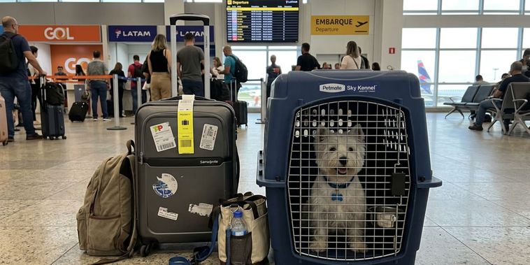Featured main: Vai viajar com pet? IATA divulga novas regras de transporte em voos
