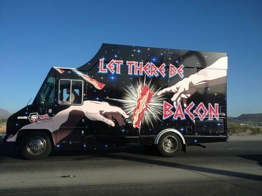 Em Cleveland (EUA), o 'Let There Be Bacon' pode ser considerado o paraíso dos amantes do bacon... 