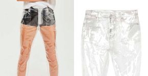 Loja faz calça de plástico transparente e causa reações na web