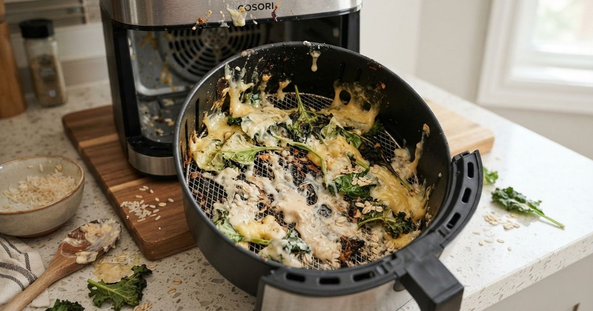 Os alimentos que nunca devem ir na sua air fryer para evitar resultados ruins e danos ao aparelho
