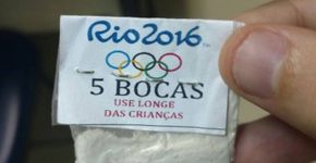 Traficantes vendiam cocaína com logotipo da Olimpíada no RJ