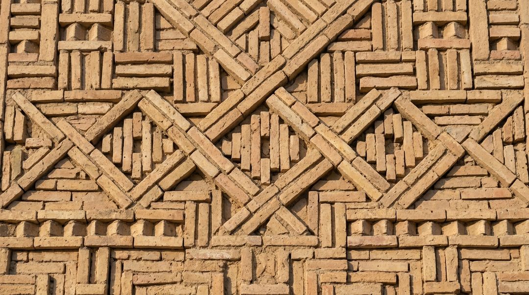 O Mausoléu de Ismail Samani exibe uma obra-prima da arquitetura islâmica em tijolos.
