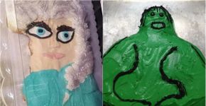 Bizarro! Página no Facebook reúne bolos de festa que deram (MUITO) ruim