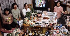 Fotos mostram o que famílias de diferentes países comem em uma semana
