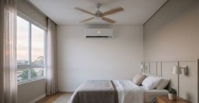 Em Singapura, o ar-condicionado não precisa ficar ligado a noite inteira: a orientação é resfriar o quarto primeiro e depois usar o ventilador, uma combinação que pode reduzir bastante o gasto de energia em noites quentes