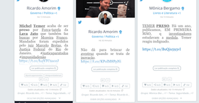 Robô QI mostra os tuítes mais comentados da prisão de Temer