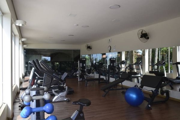 Interior da academia