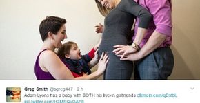 Homem terá filho com as duas namoradas nos Estados Unidos