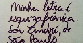 Minha Letra: você é o que você escreve