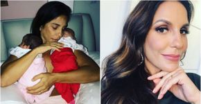 ‘Open bar da nossa mãe’: brinca Ivete em post depois de amamentar