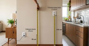 A que altura do chão são instaladas as tomadas elétricas e por que isso é importante?
