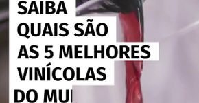 Saiba quais são as 5 melhores vinícolas do mundo