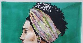Mulheres homenageiam Marielle Franco com ilustrações políticas