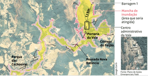 Documento mostra que Vale previu cena destruição em Brumadinho.