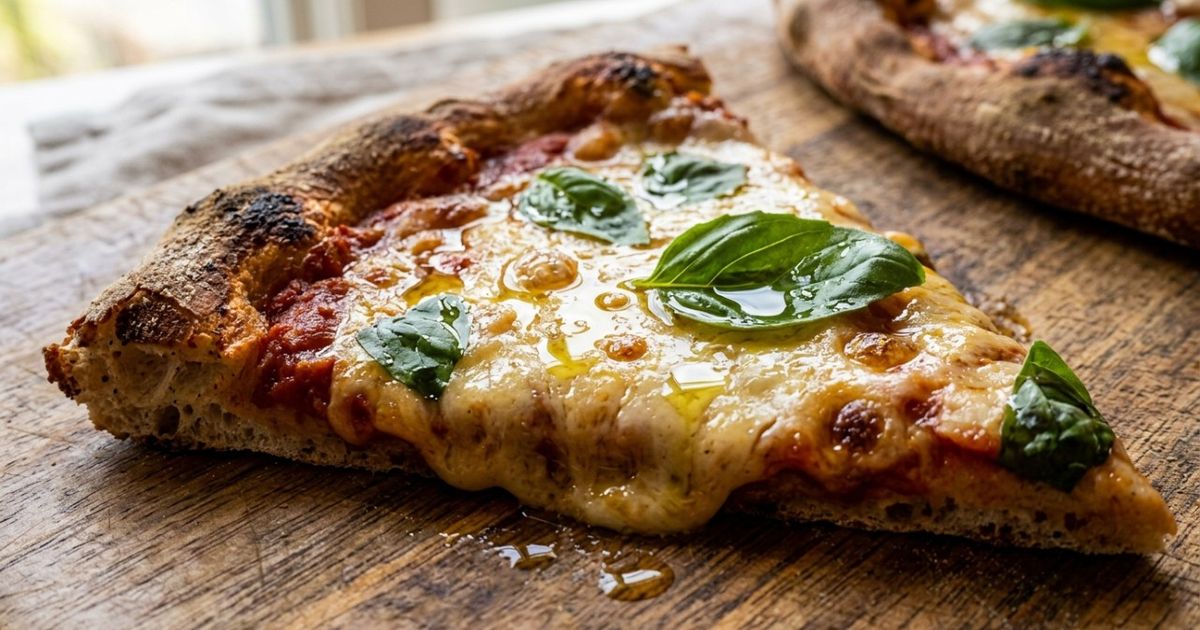 Pizza vegana: em vez de usar muçarela, cozinheiros recomendam queijo vegetal de amêndoas, que deixa a cobertura cremosa sem ingredientes de origem animal