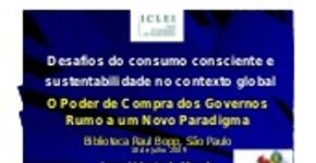 Desafios do consumo consciente no contexto global