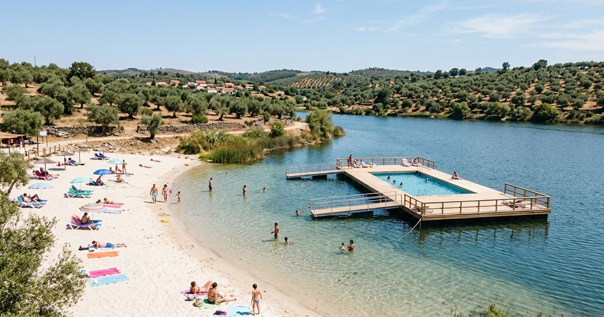 Areia clara e piscinas flutuantes: o paraíso que está encantando seus turistas
