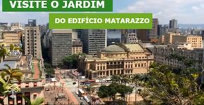 Um jardim na cobertura do Edifício Matarazzo