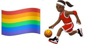 Emojis de atletas femininas e bandeira LGBT vêm aí no iOS