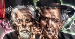 Graffitis nos muros de BH: confira fotos enviadas pelos leitores