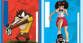 Figurinhas da Copa com personagens da cultura pop